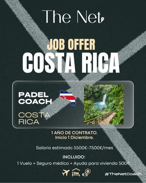 Job opportunity in Costa Rica